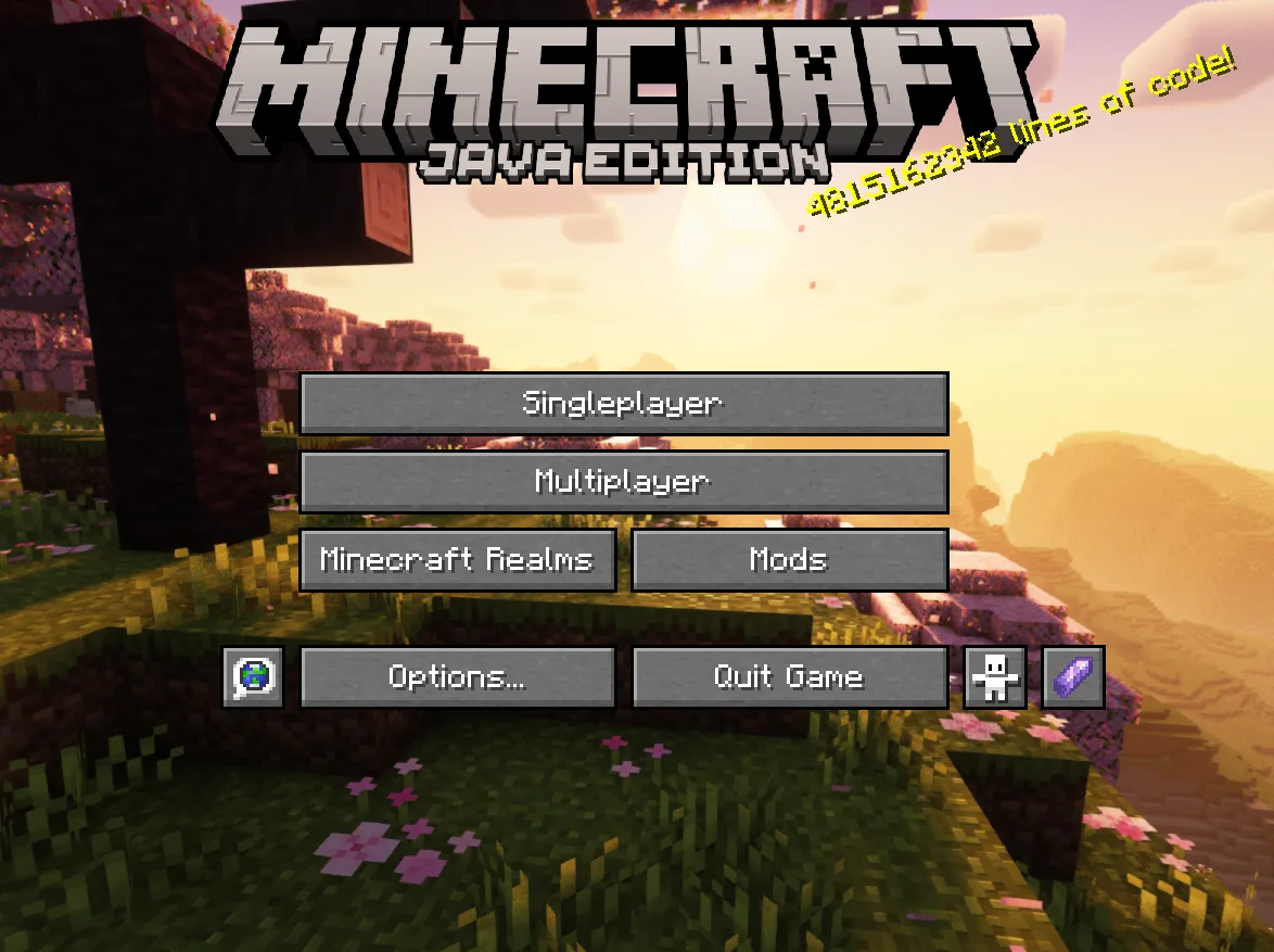 Титульный экран мода Catalyst