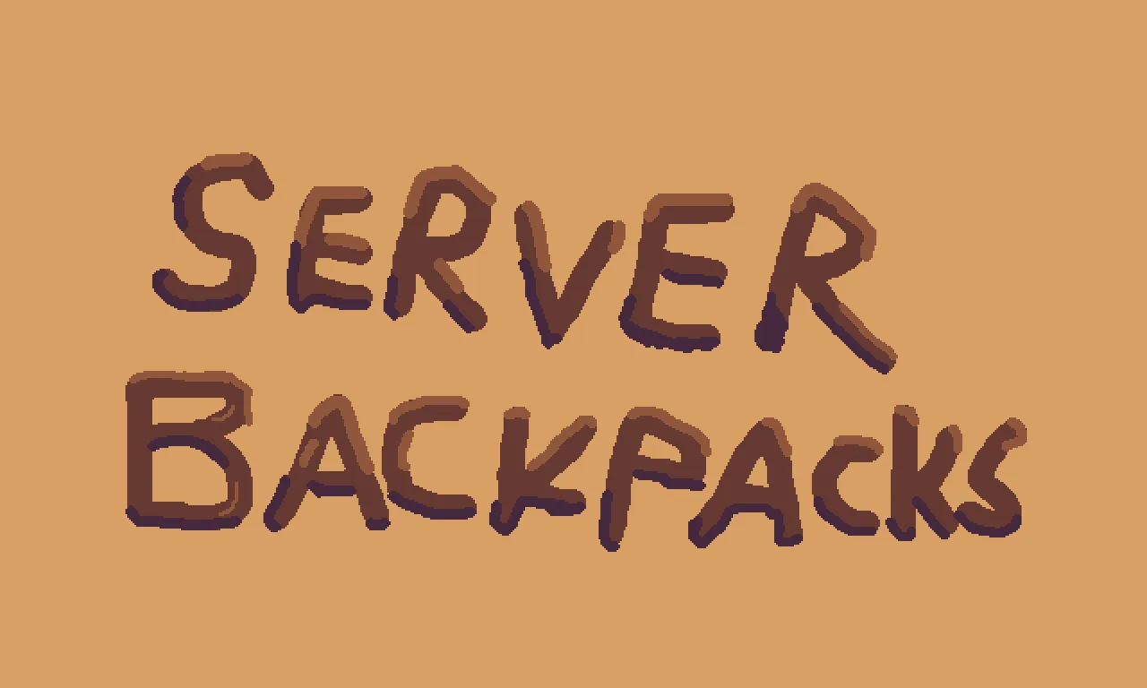 Баннер мода Server Backpacks
