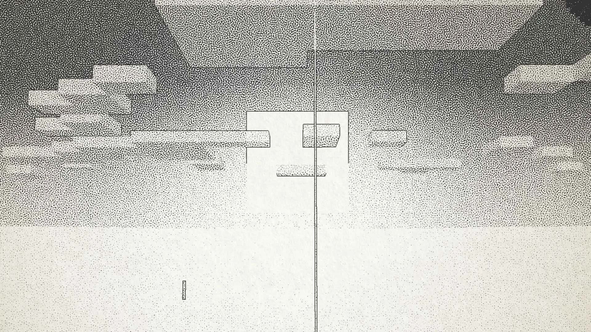 Закат с использованием шейдера Ink.