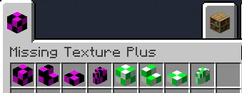 Блоки, добавленные в моде Missing Texture Plus
