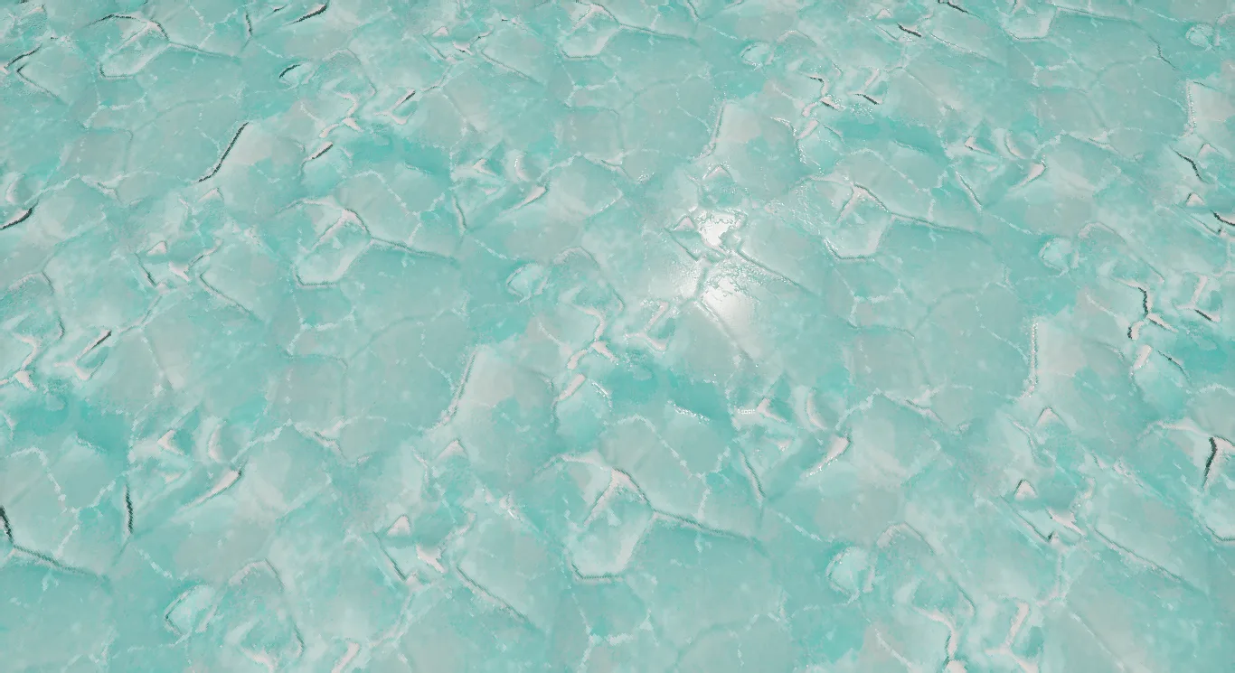 Текстура плотного льда из ресурс-пака NRBR.