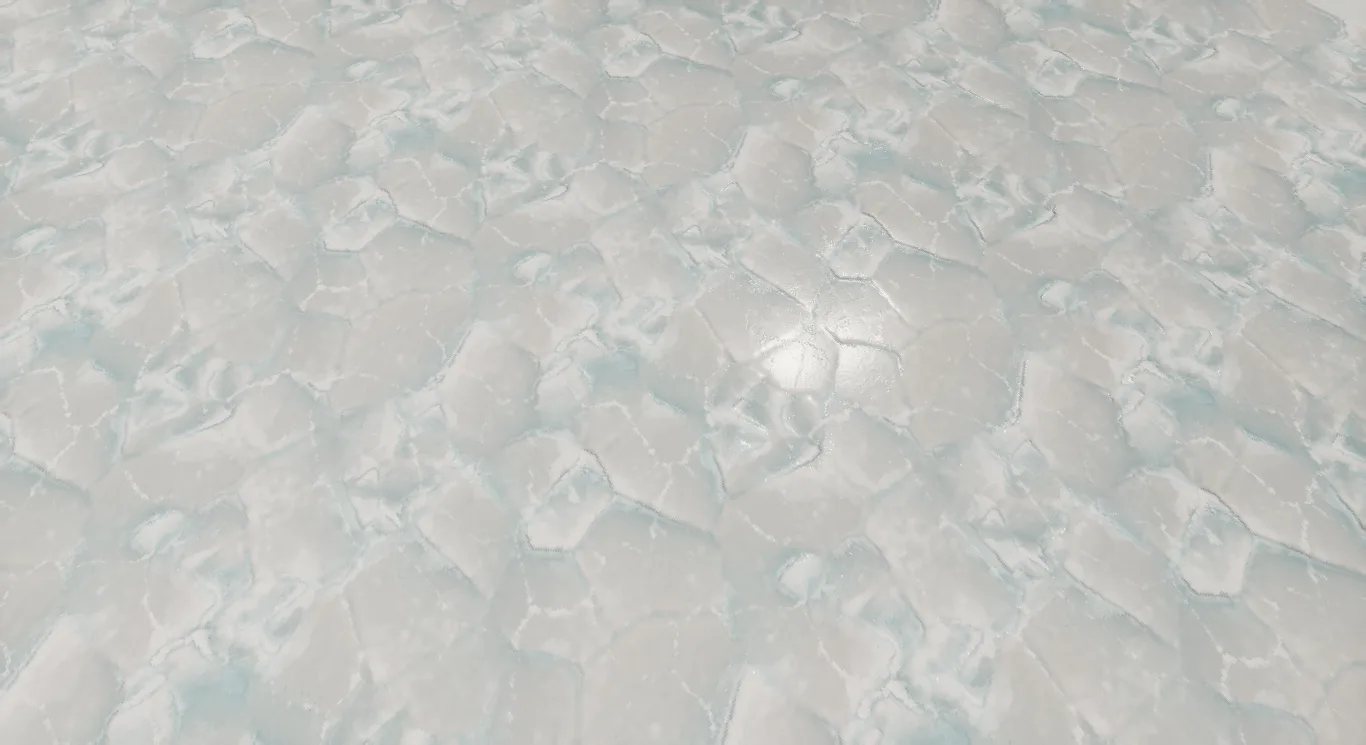 Ресурс-пак NRBR: реалистичная текстура льда.