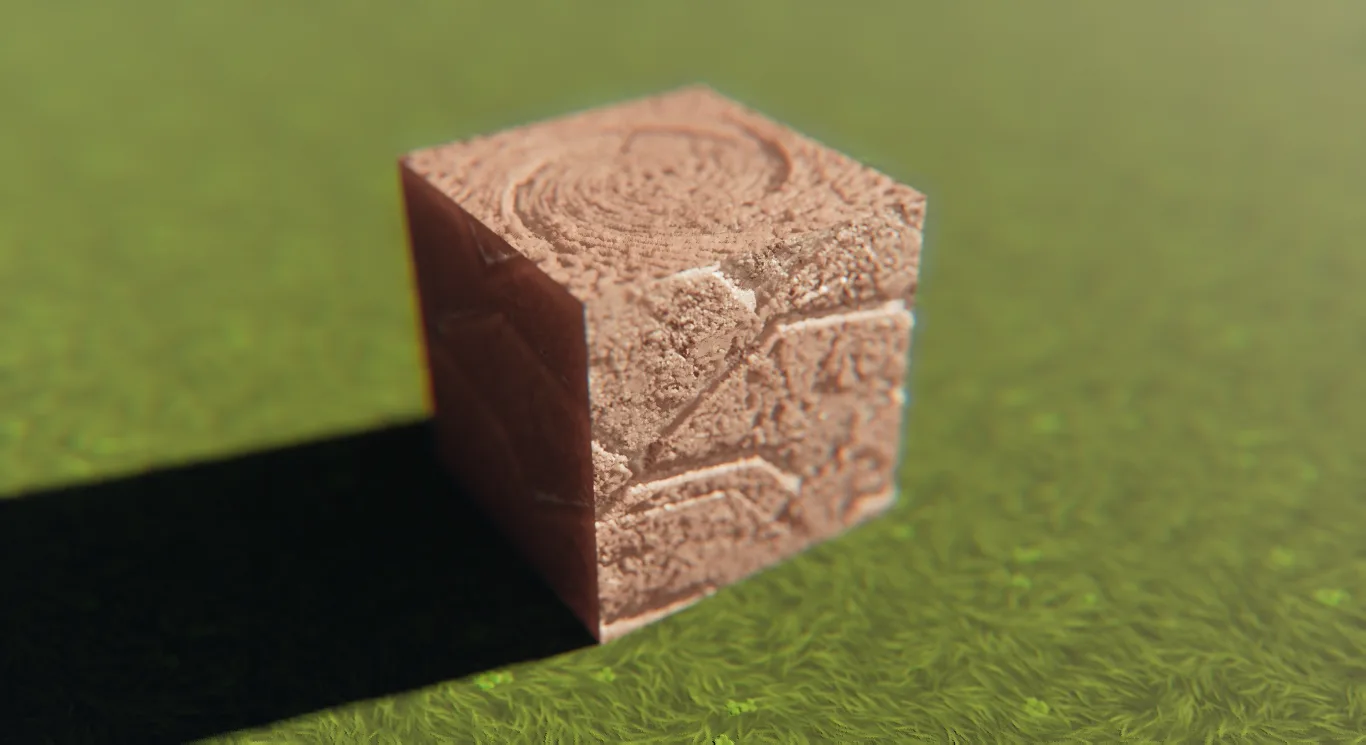 Древний обломок (Ancient Debris) в стиле ресурс-пака NRBR.