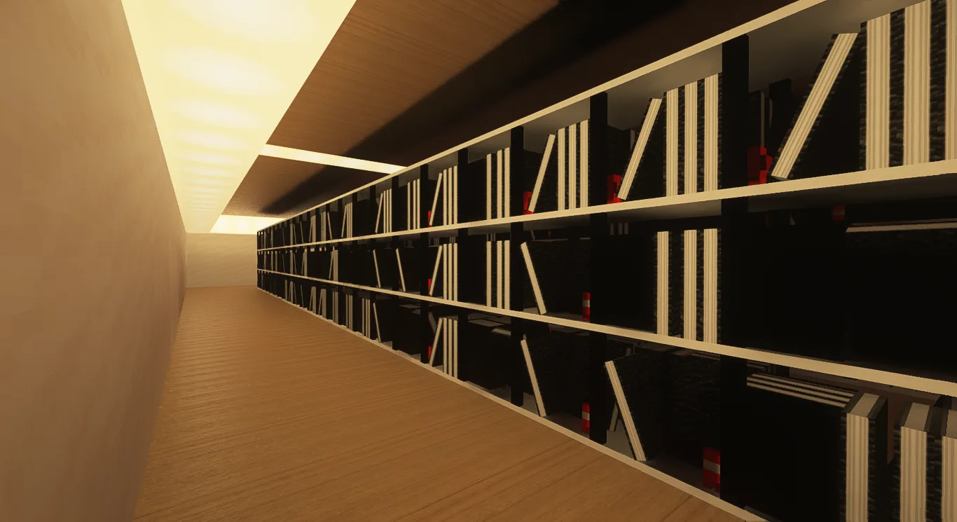 Скриншот библиотеки из ресурс-пака NRBR (Not Real But Realistic).