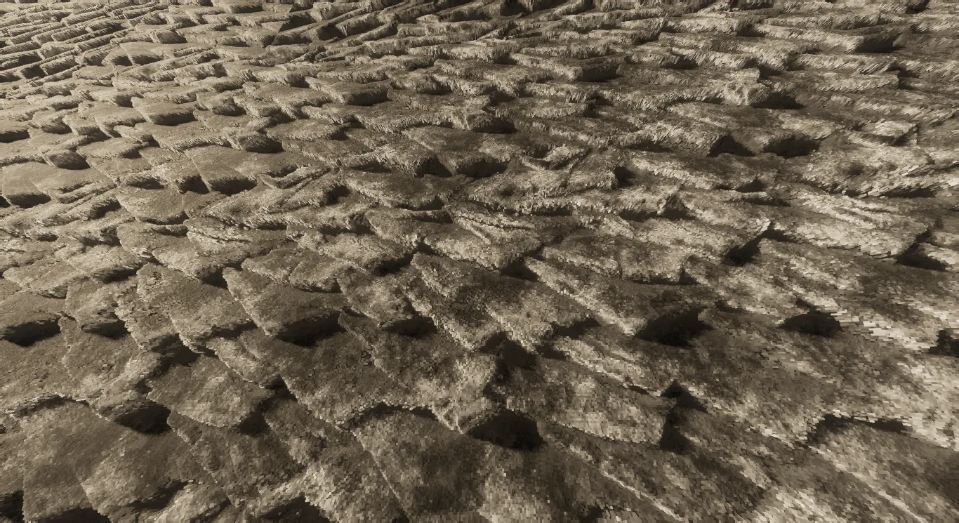 Текстура глубинного сланца (Deepslate) из ресурс-пака NRBR.