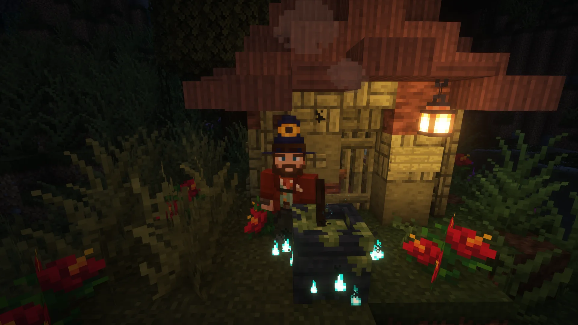 Стеклянные колбы для варки зелий из мода Let's Do HerbalBrews.