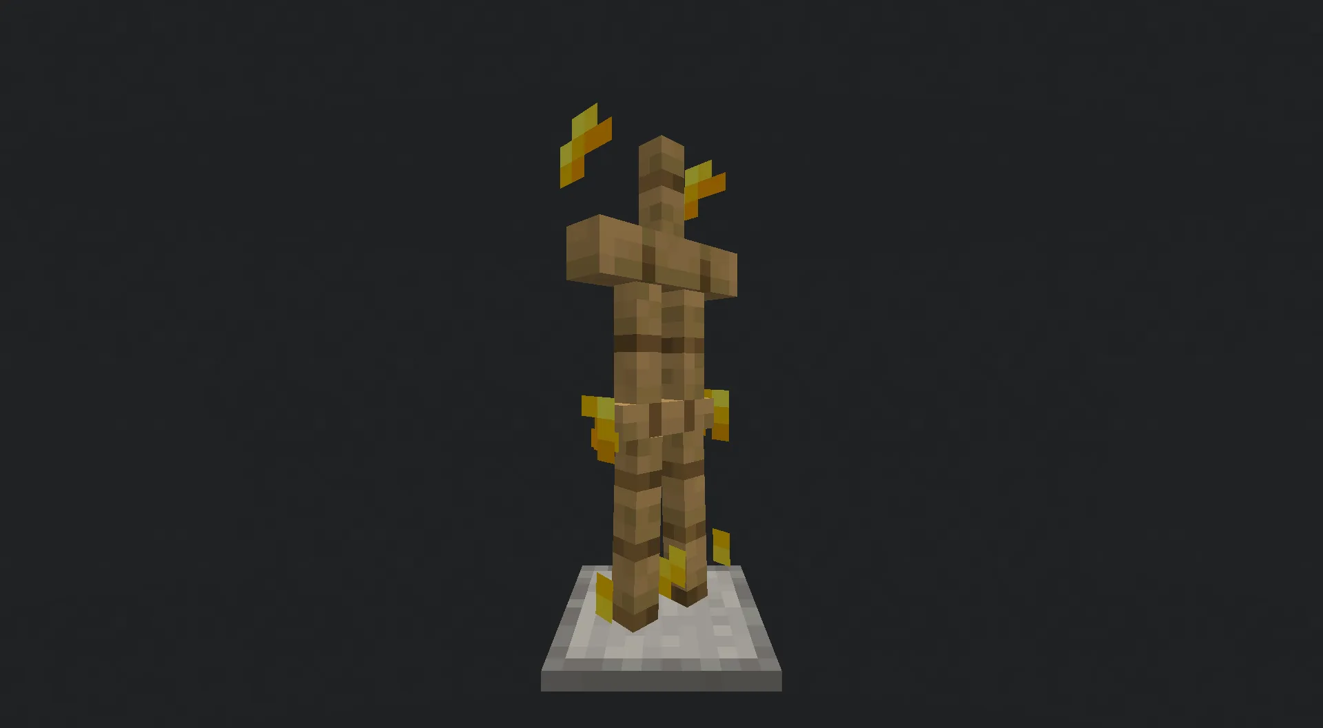 Золотая броня из ресурс-пака Simplistic Armor