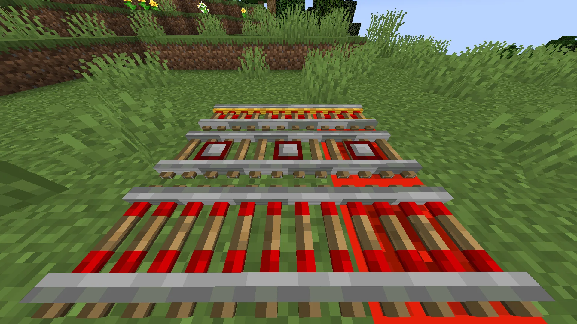 3D-модель рельсов в ресурс-паке Offlap3D