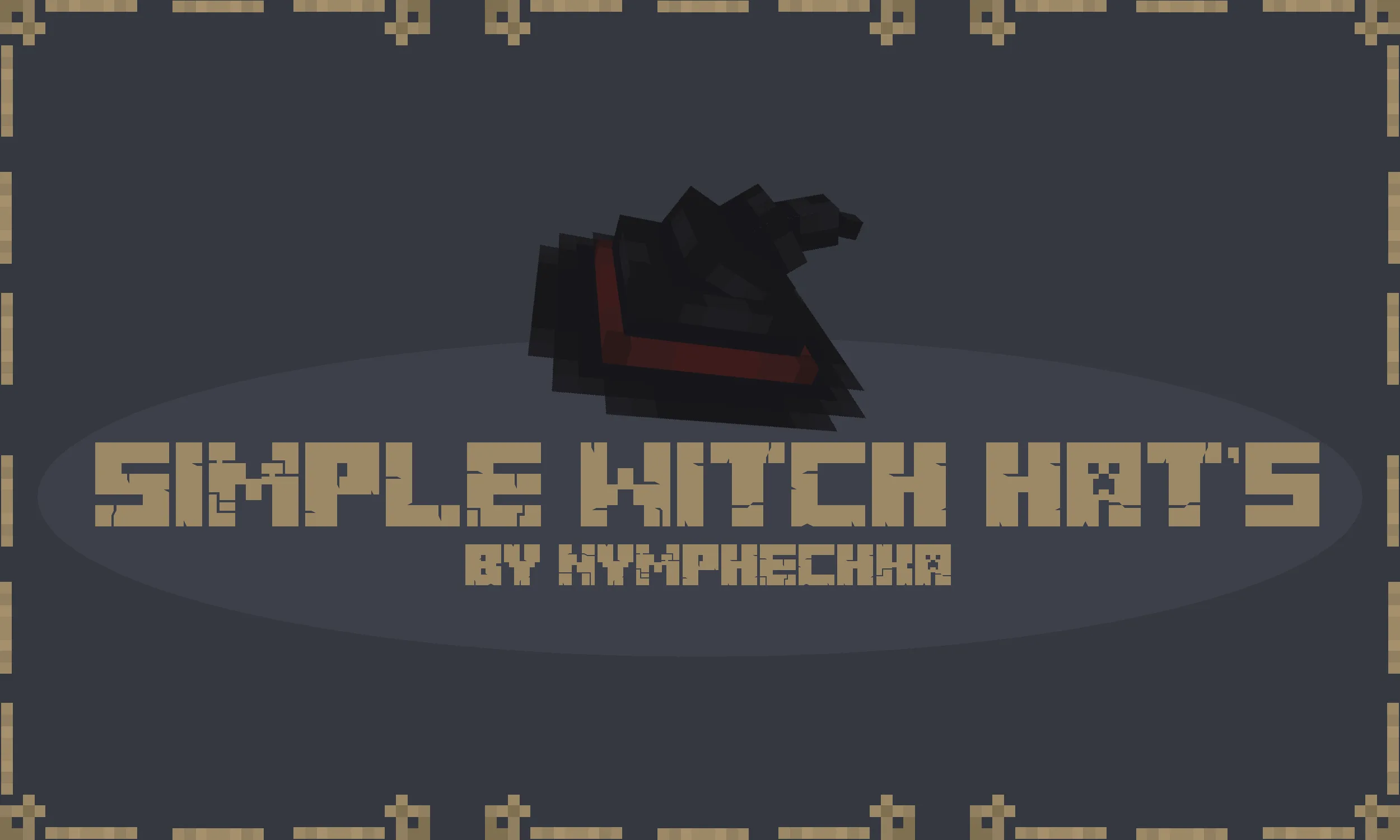 Фон ресурс-пака Simple Witch Hat's