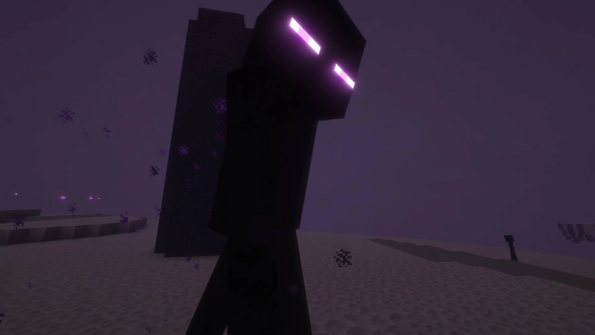 Zayko Shaders: Энд в Minecraft