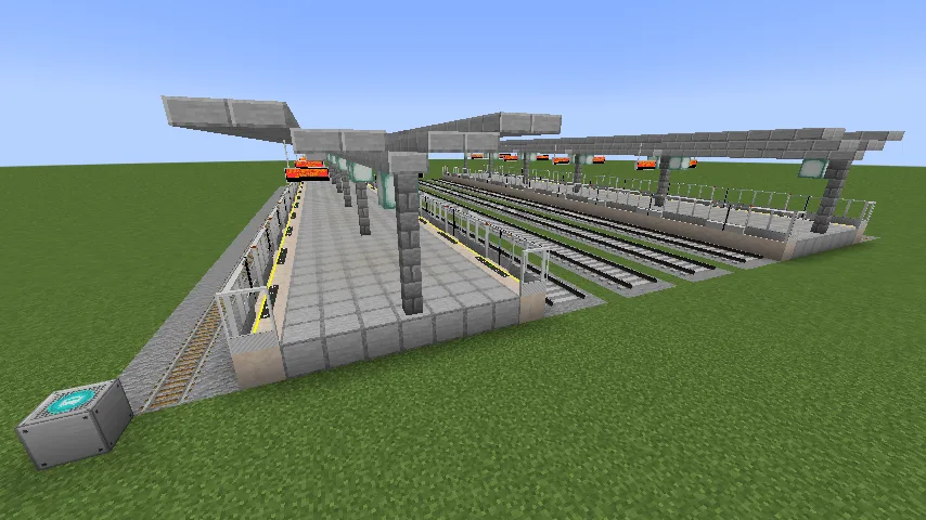 Строительство станции с помощью блока StationBuilder