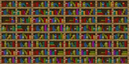 Текстура книжных полок из ресурс-пака Variated