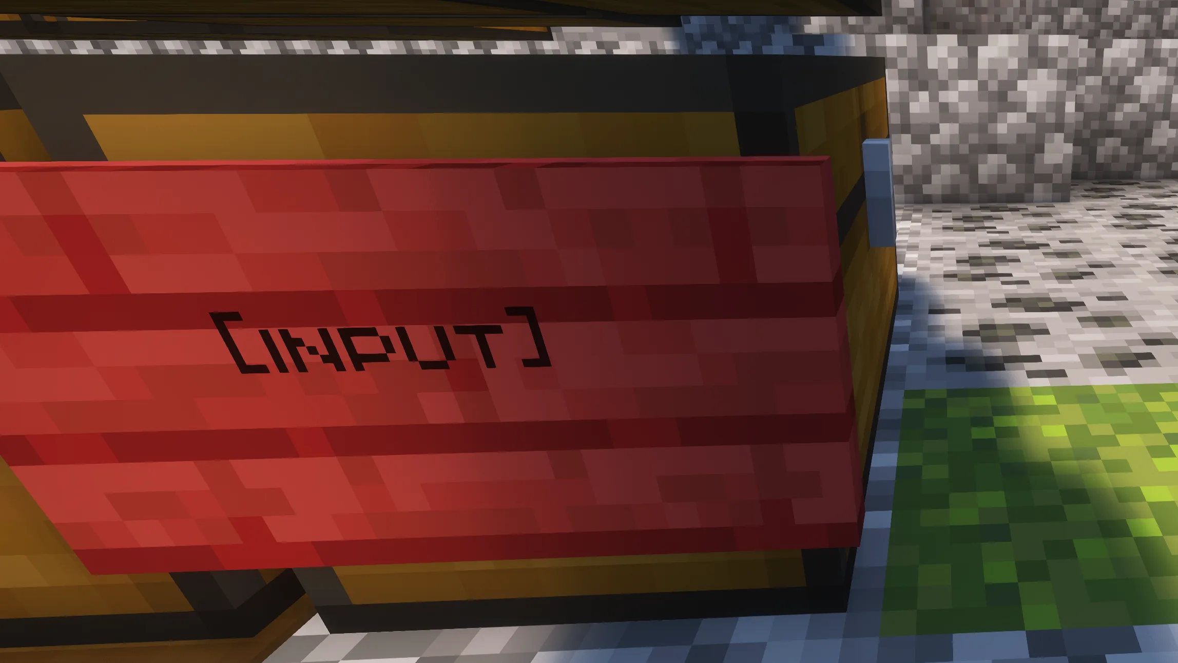 Входной сундук для автоматической сортировки предметов в SortCraft