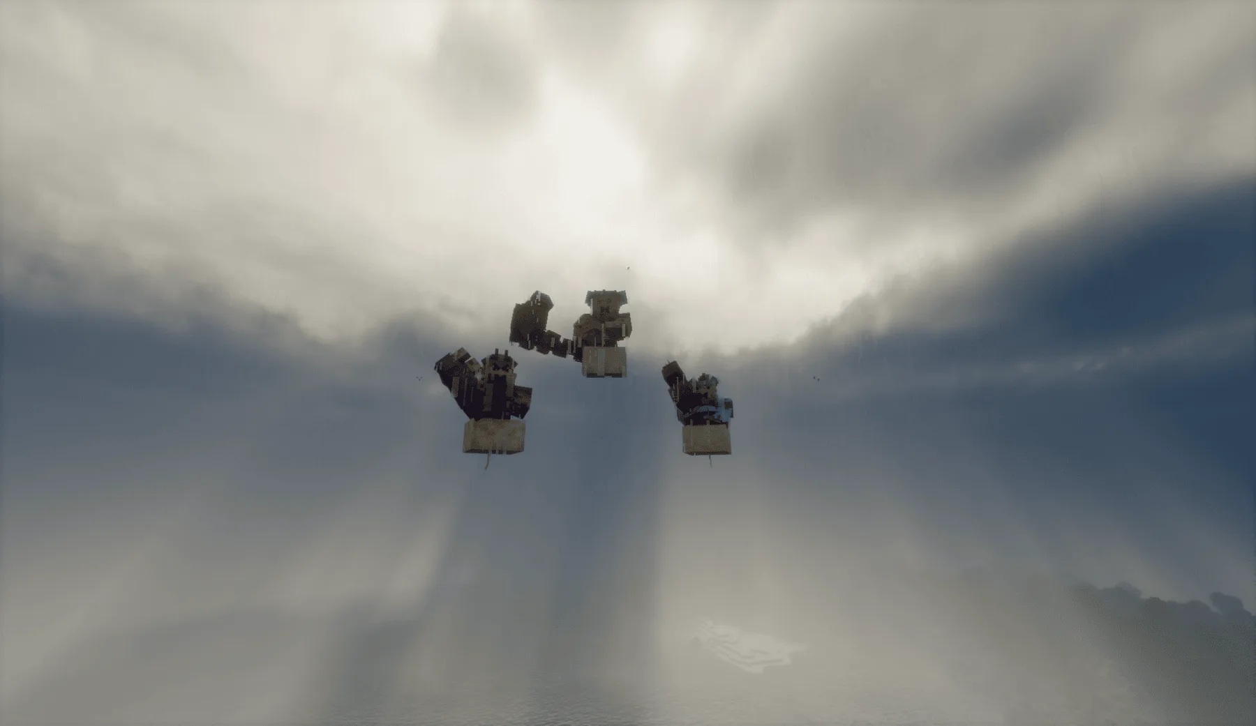 Pokemans Pack [Cobblemon]: Forces of Nature с Торнадусом, Ландорусом и Тандерусом.