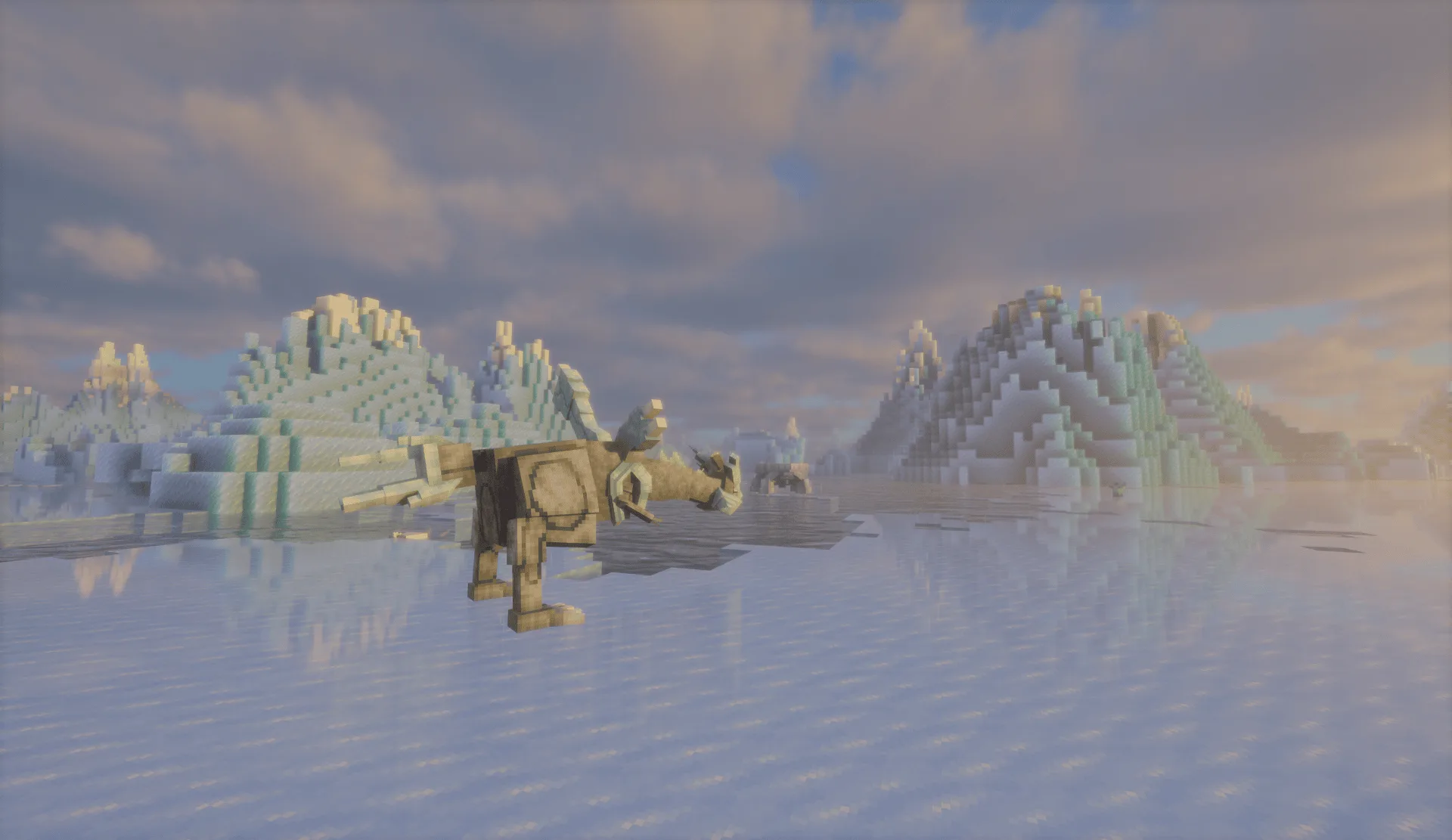 Покемон Киурема из мода Cobblemon.