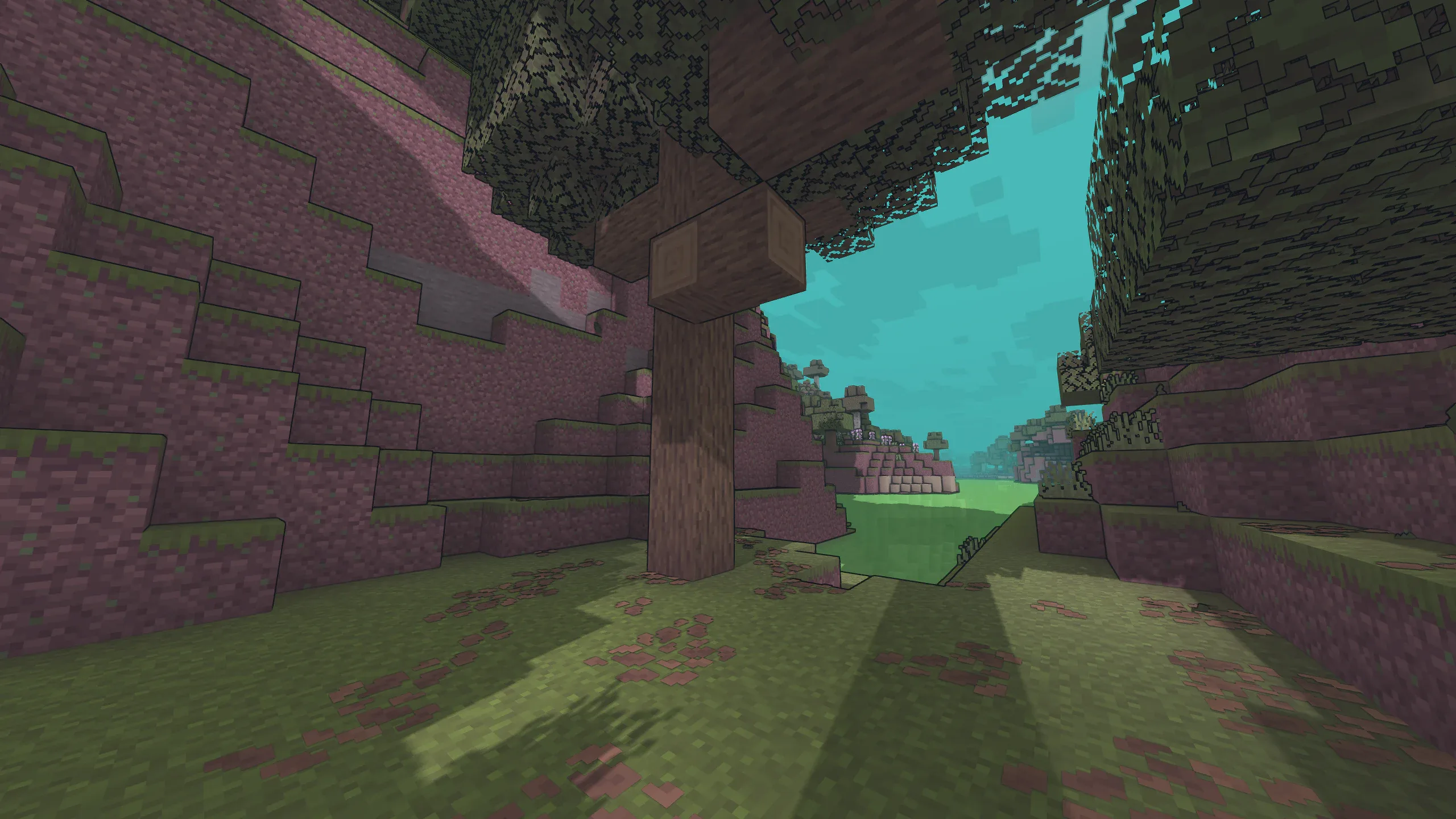 Лес в стиле Miasma.