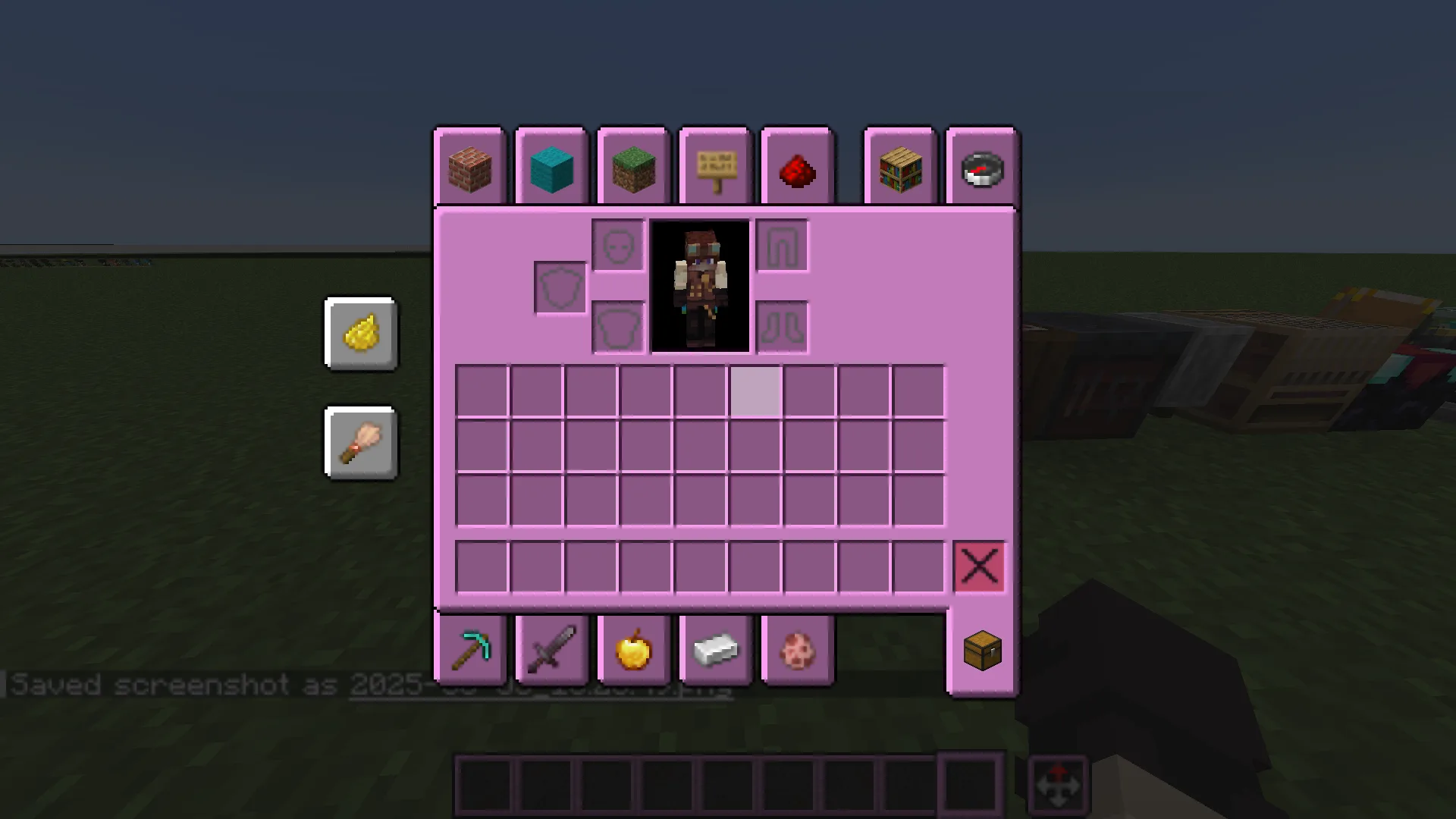 Инвентарь в стиле Default Pink Mode