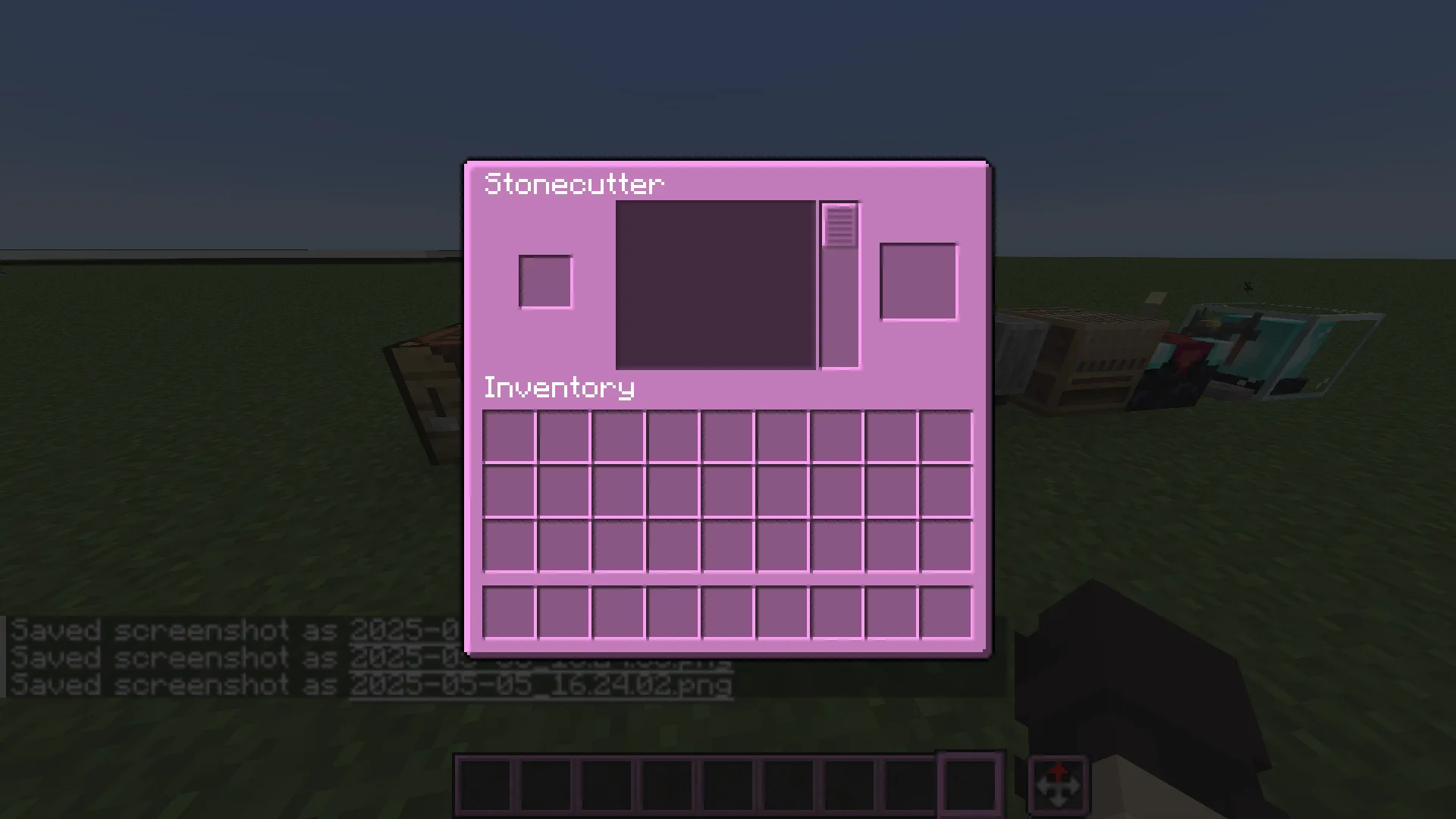 Камнерез в розовом оформлении