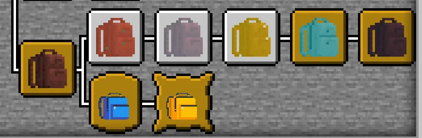 Достижение из мода Kelka backpack's