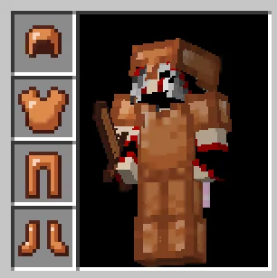 Медная броня в моде Copper and Caverns