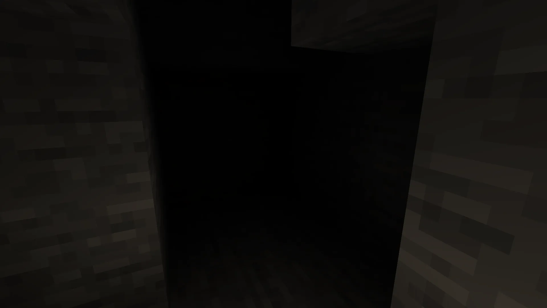 Optimism-shader: пещера ночью.