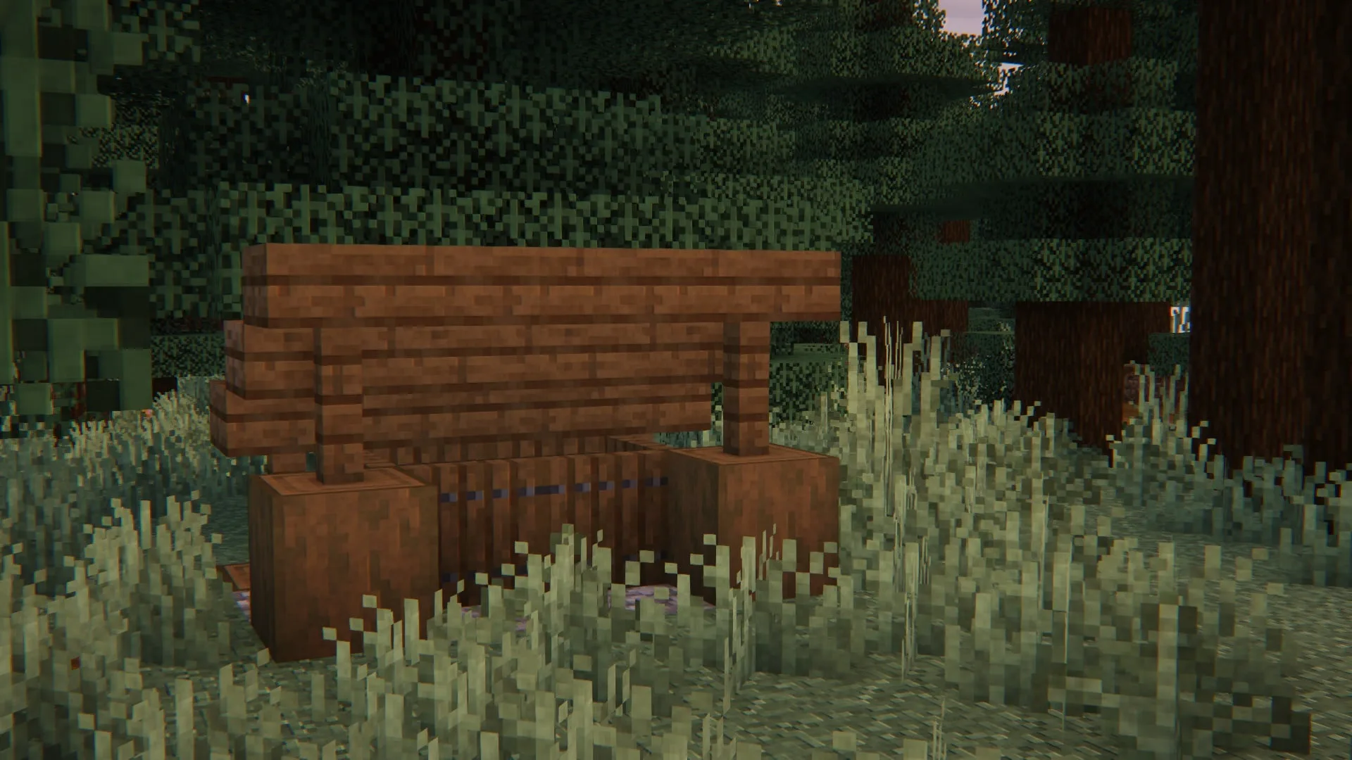 Тайник с припасами в стиле Explorify в Minecraft.