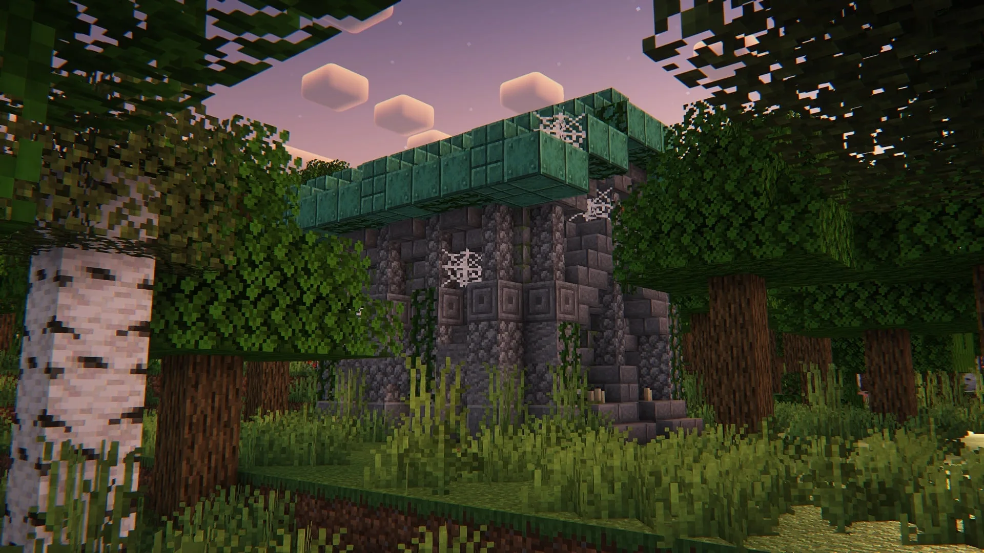 Мавзолей в стиле проекта Explorify.