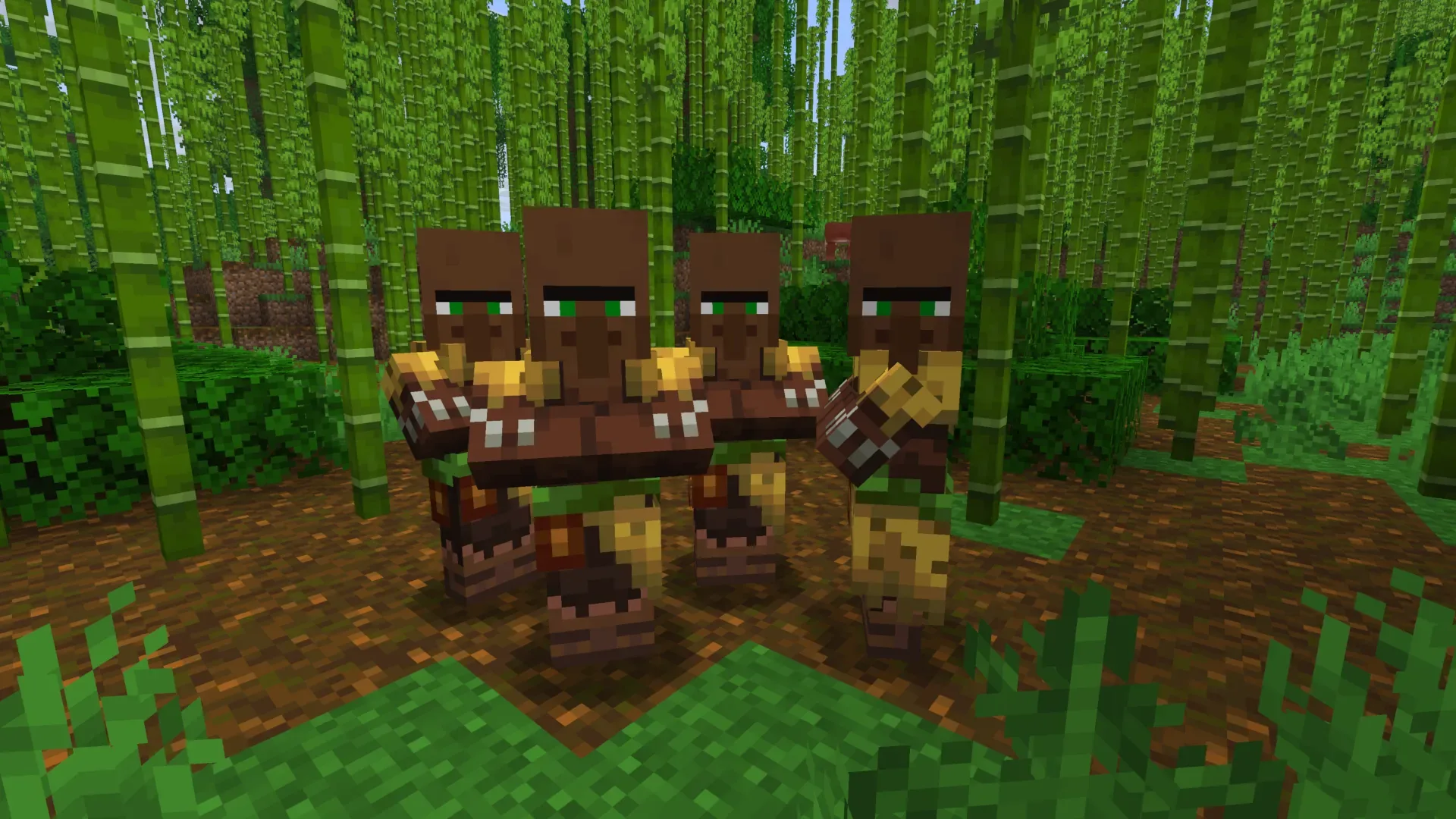 Жители джунглей из ресурс-пака Diversify