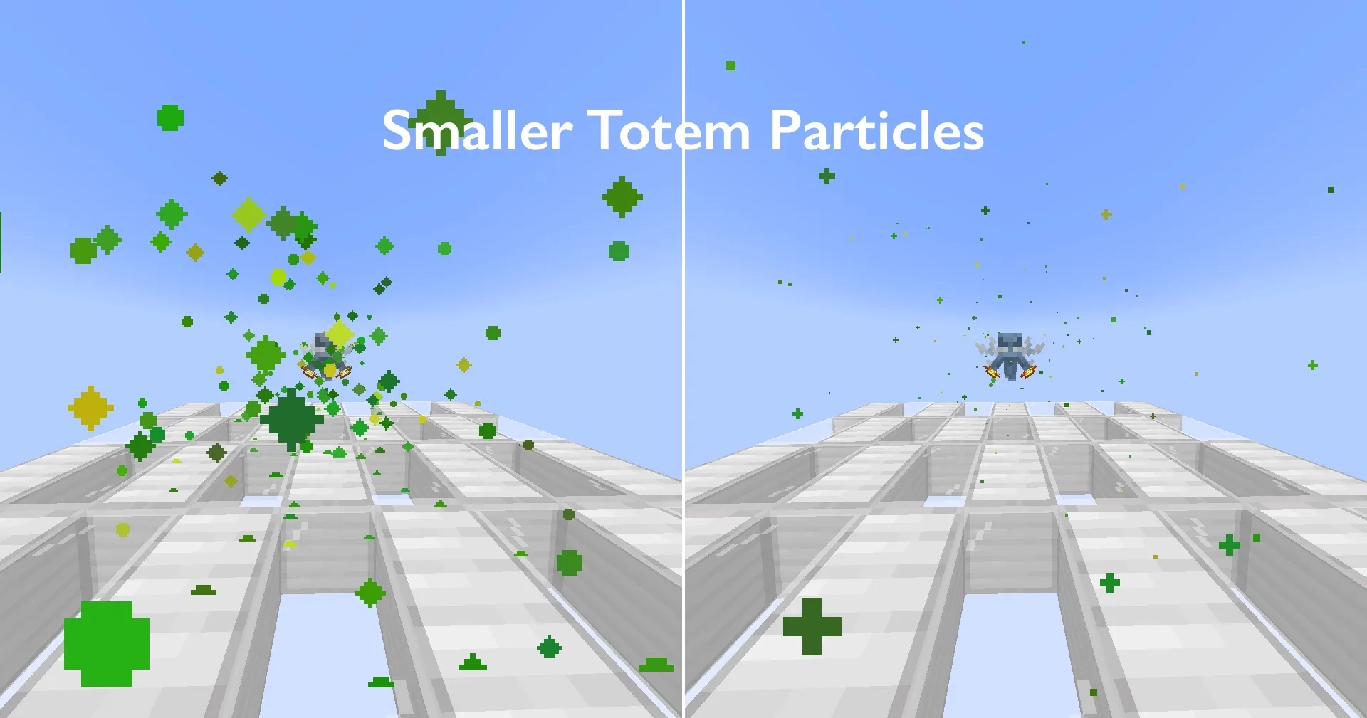 Smaller Totem Particles