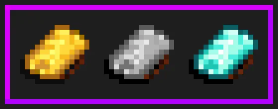 Золотые, железные и алмазные наручи из мода Arm Guards