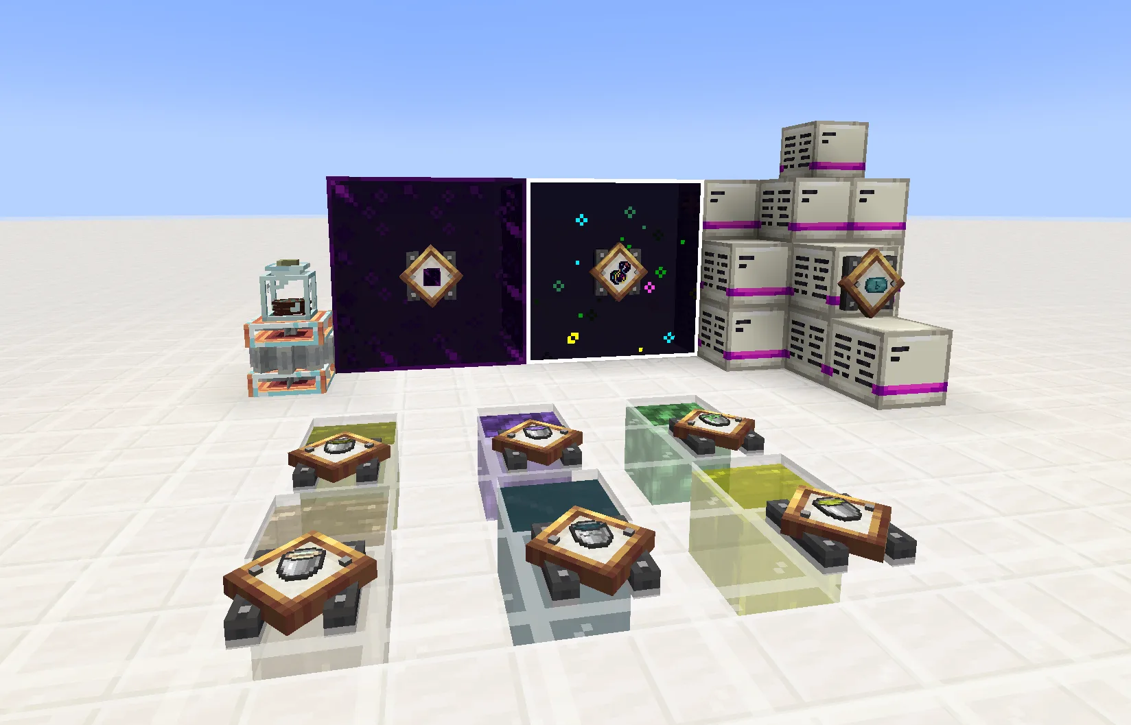 Скриншот игровых предметов и новых возможностей модификации Estrogen.