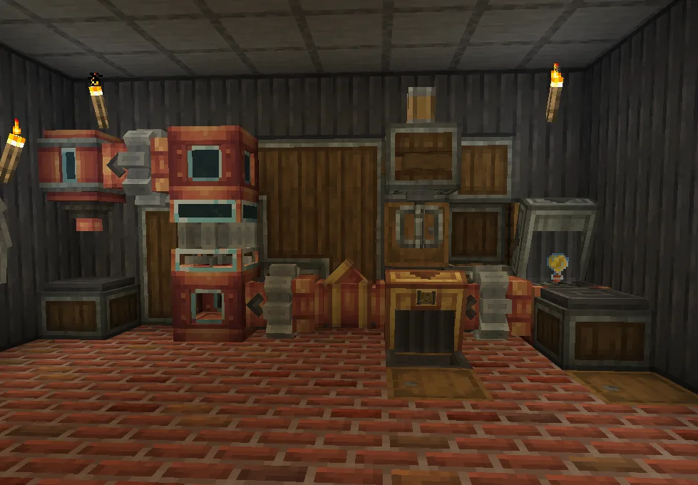 Фабрика в стиле проекта Estrogen.