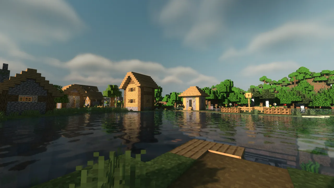 Musk Rose Shaders: шейдеры для Minecraft.