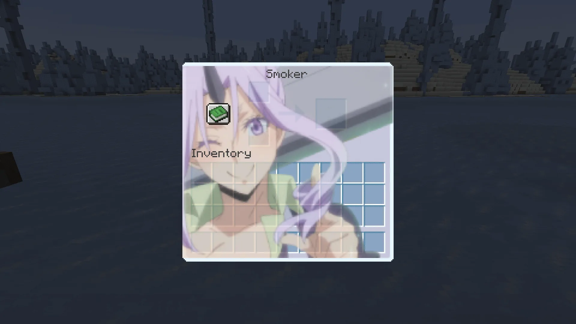 Интерфейс печи в стиле аниме «О о перерождении в слизь».