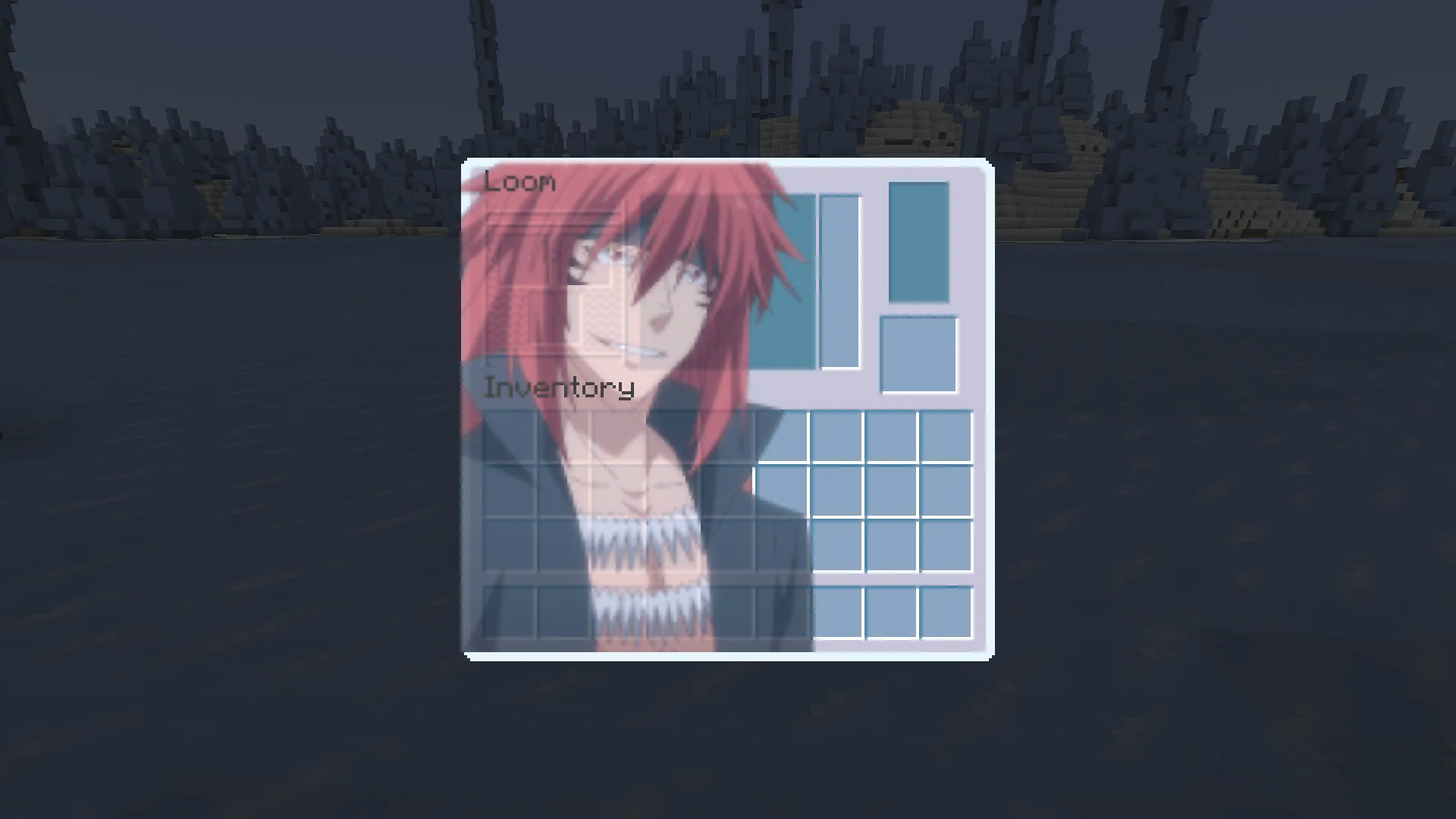 Интерфейс ткацкого станка из ресурспака по аниме «О моем перерождении в слизь».