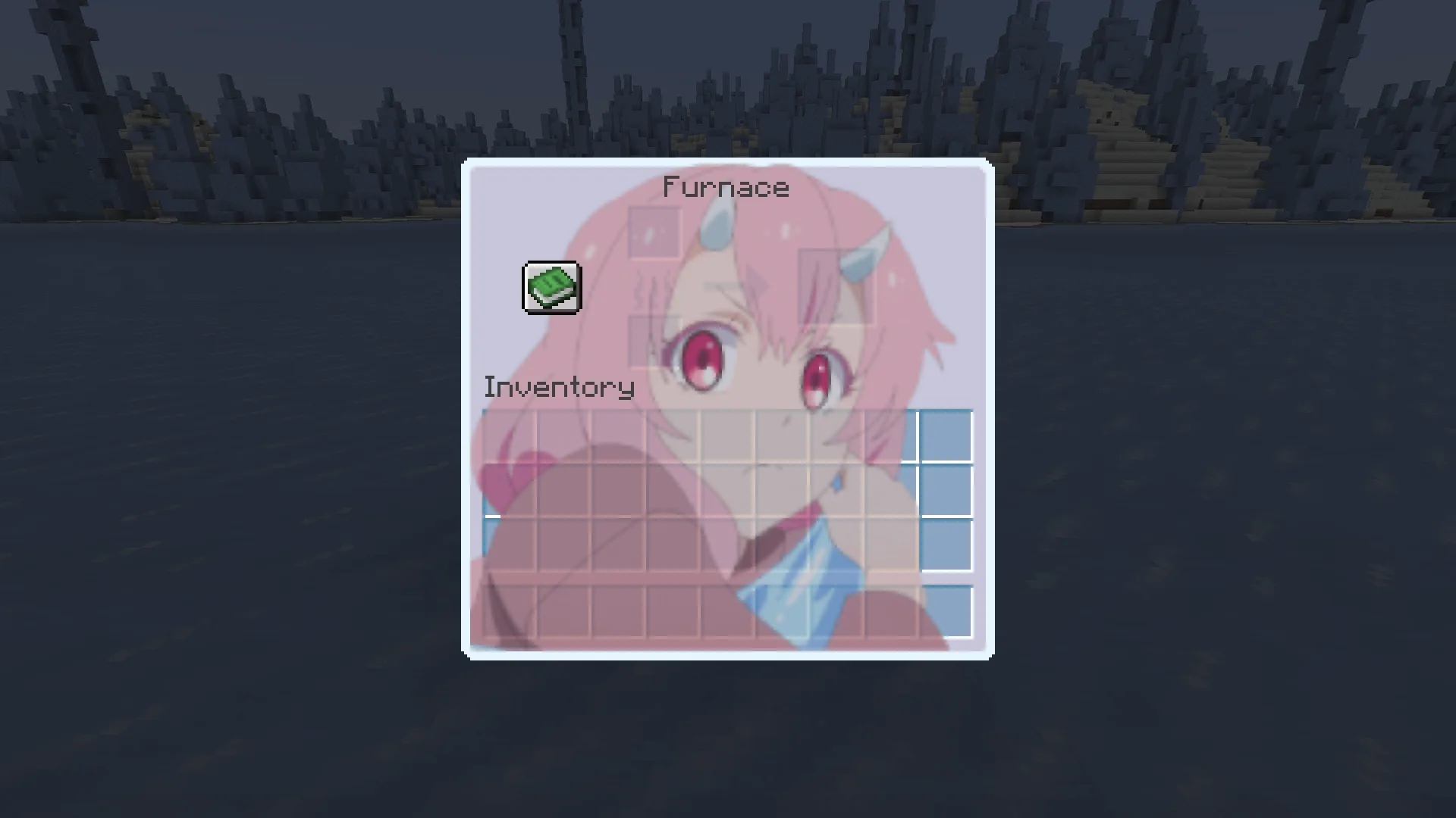 Интерфейс печи из текстур-пака That Time I Got Reincarnated as a Slime.