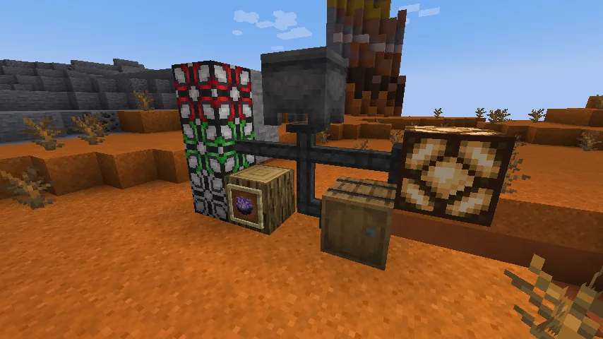 Блоки из мода Advanced Networking