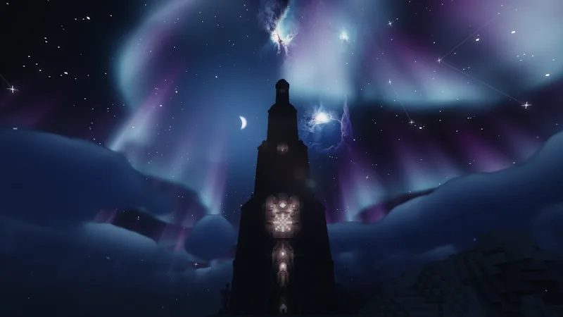 Ледяная вершина — крупнейшее и самое сложное подземелье мода Ad Astra.