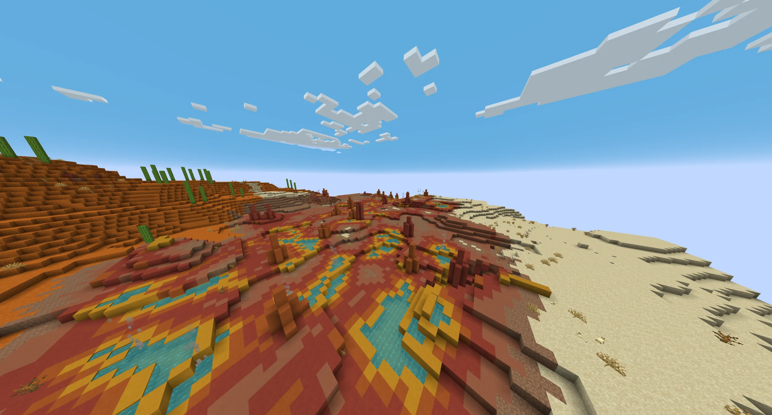 Пустыня Данакиль в моде William Wythers' Overhauled Overworld.