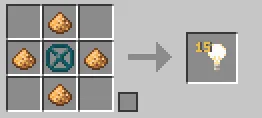 Крафт источника света в SimpleCraft