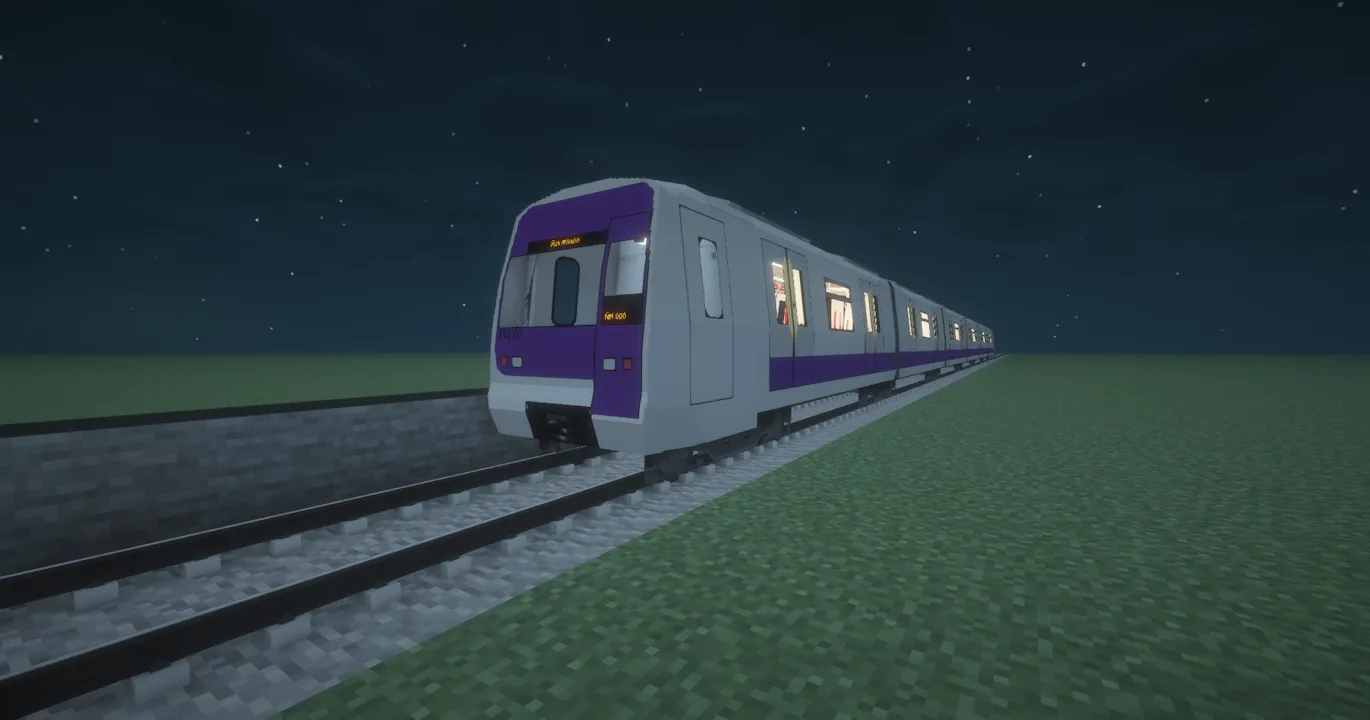 Метропоезд KTA 2003 года из ресурс-пака MTR4