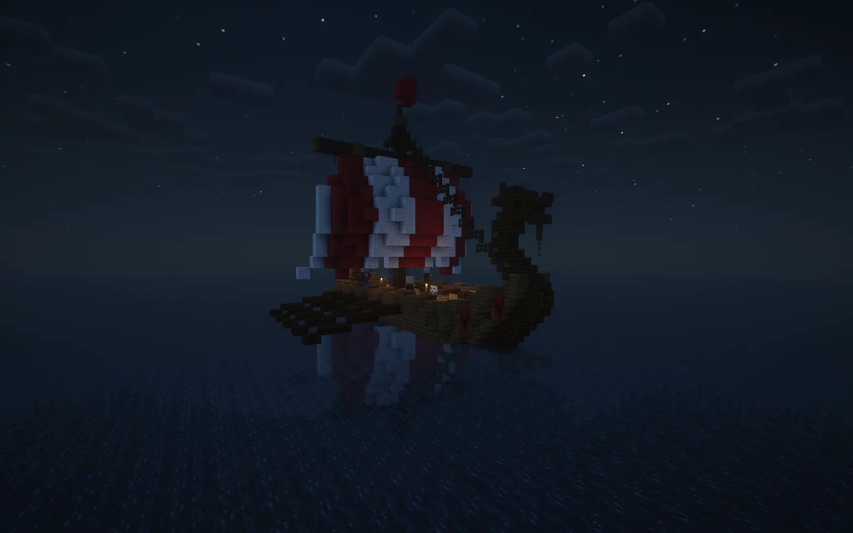 Драккар викингов из проекта Nordic Adventure.