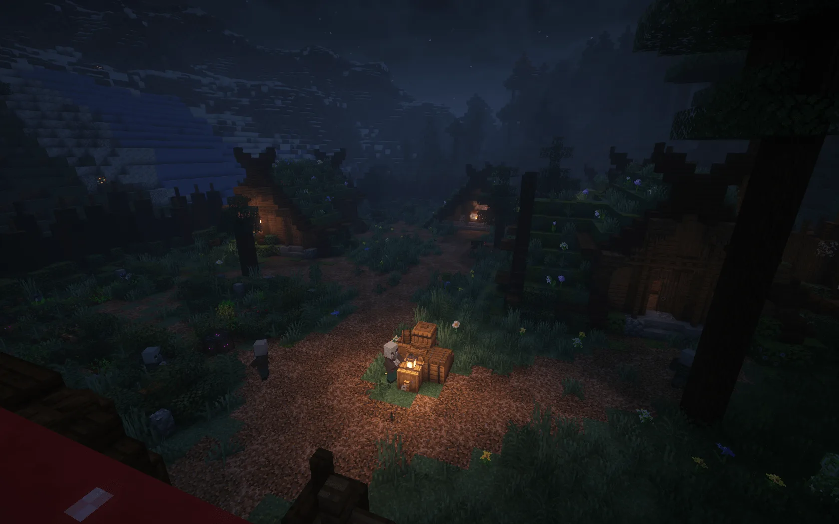 Укрепленная деревня викингов в стиле Nordic Adventure.