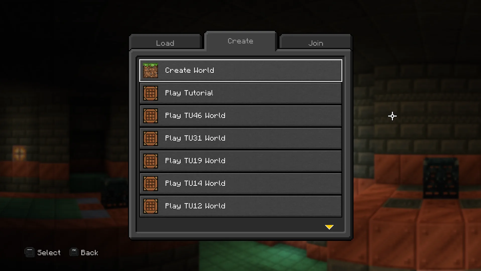 Миры-туториалы из старых версий Minecraft, портированные на версию 1.21.x с темной темой оформления.