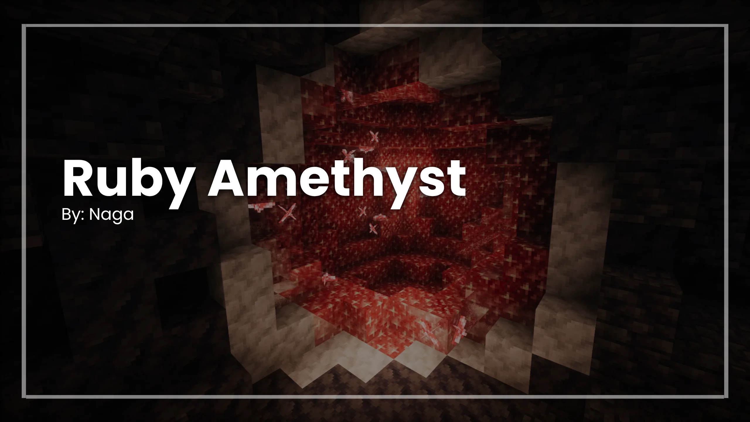 Баннер ресурс-пака Ruby Amethyst