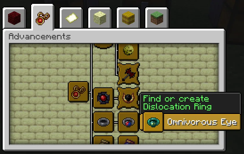 Интерфейс достижений в проекте Enigmatic Legacy.