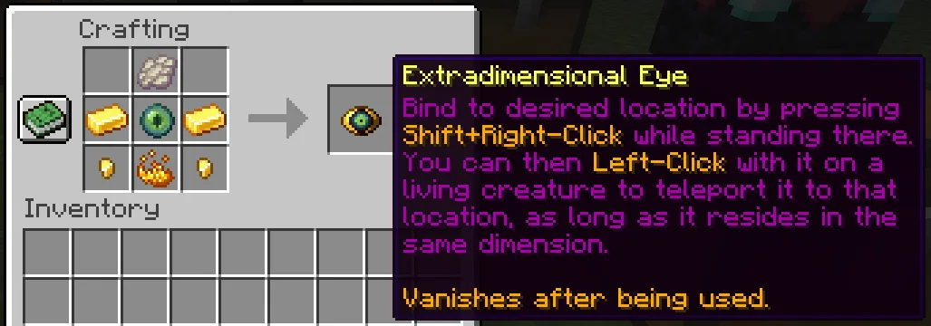 Магический глаз в стиле Enigmatic Legacy, парящий в пространстве.