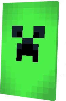 Плащ с изображением крипера из CreatoCapes