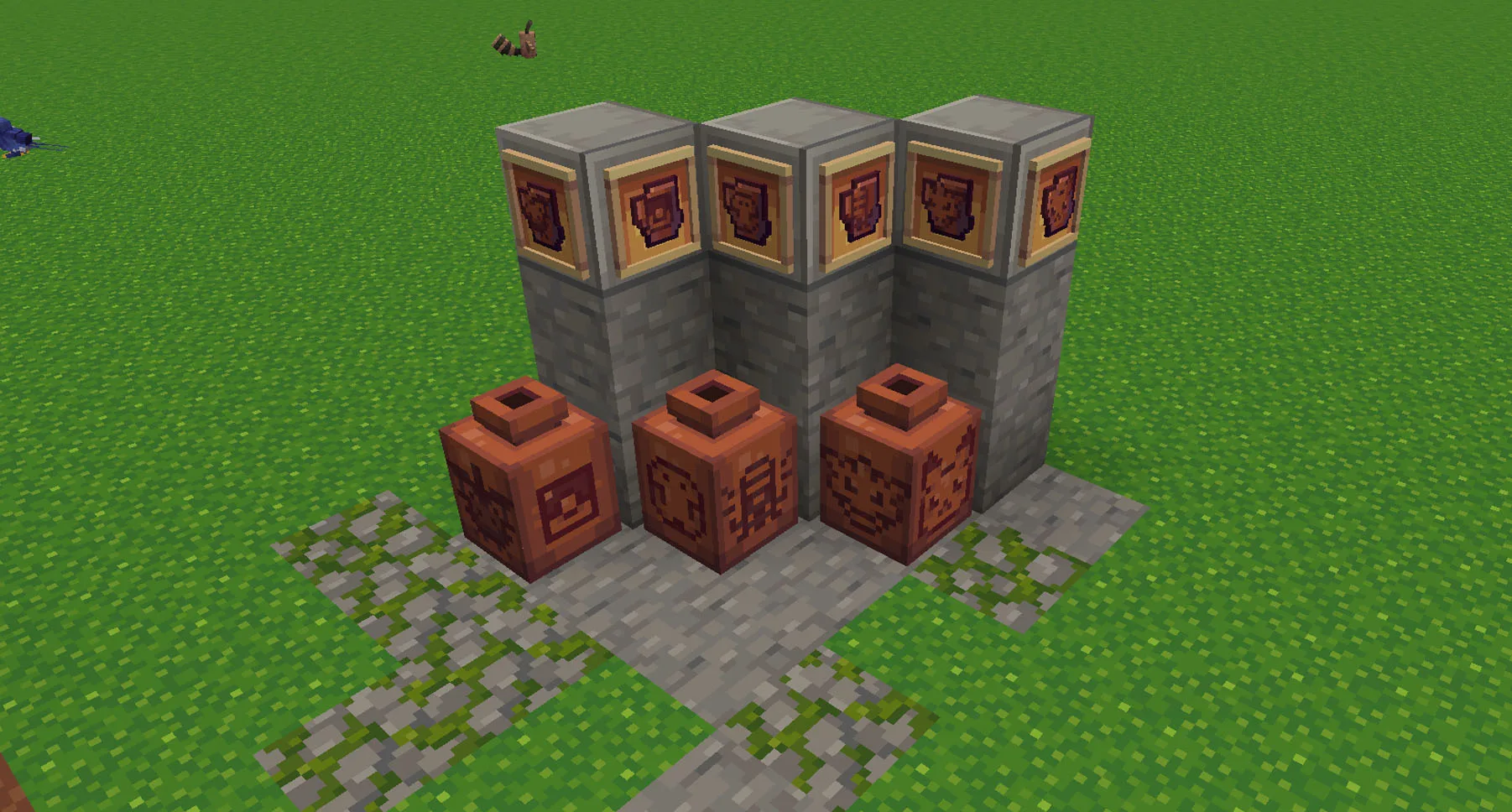 Керамический осколок с изображением Дитто в стиле Whimscape x Cobblemon.