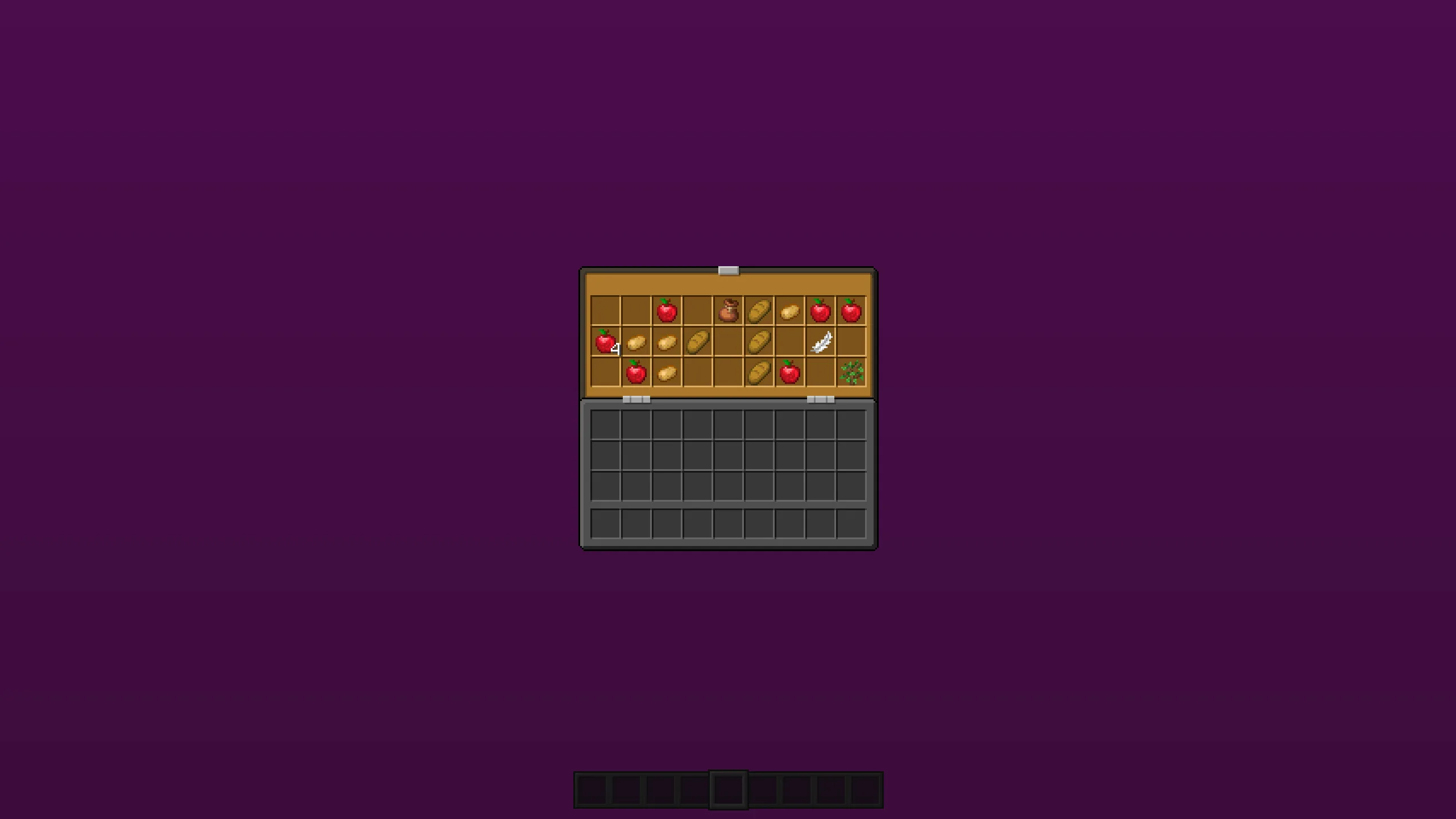 Розовый фон с Recolourful Containers GUI и HUD